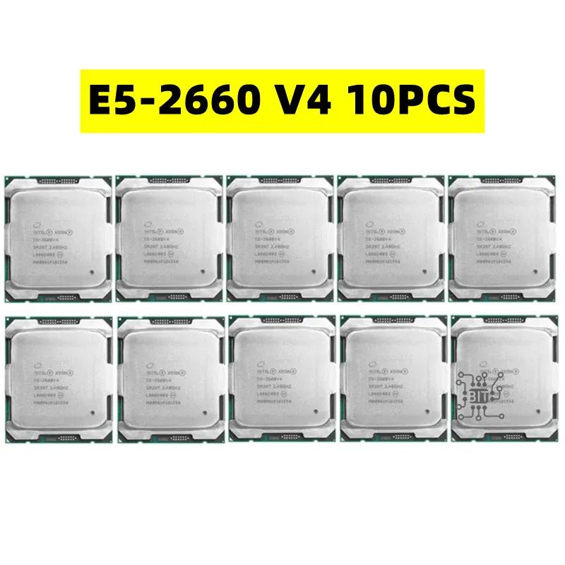 E5-2660V4 Xeon E5 2660V4, 14 ھ, 35MB SmartCache E5 2660 V4 FCLGA2011-3, 105W E5-2660 V4, 2.0GHz, 10 